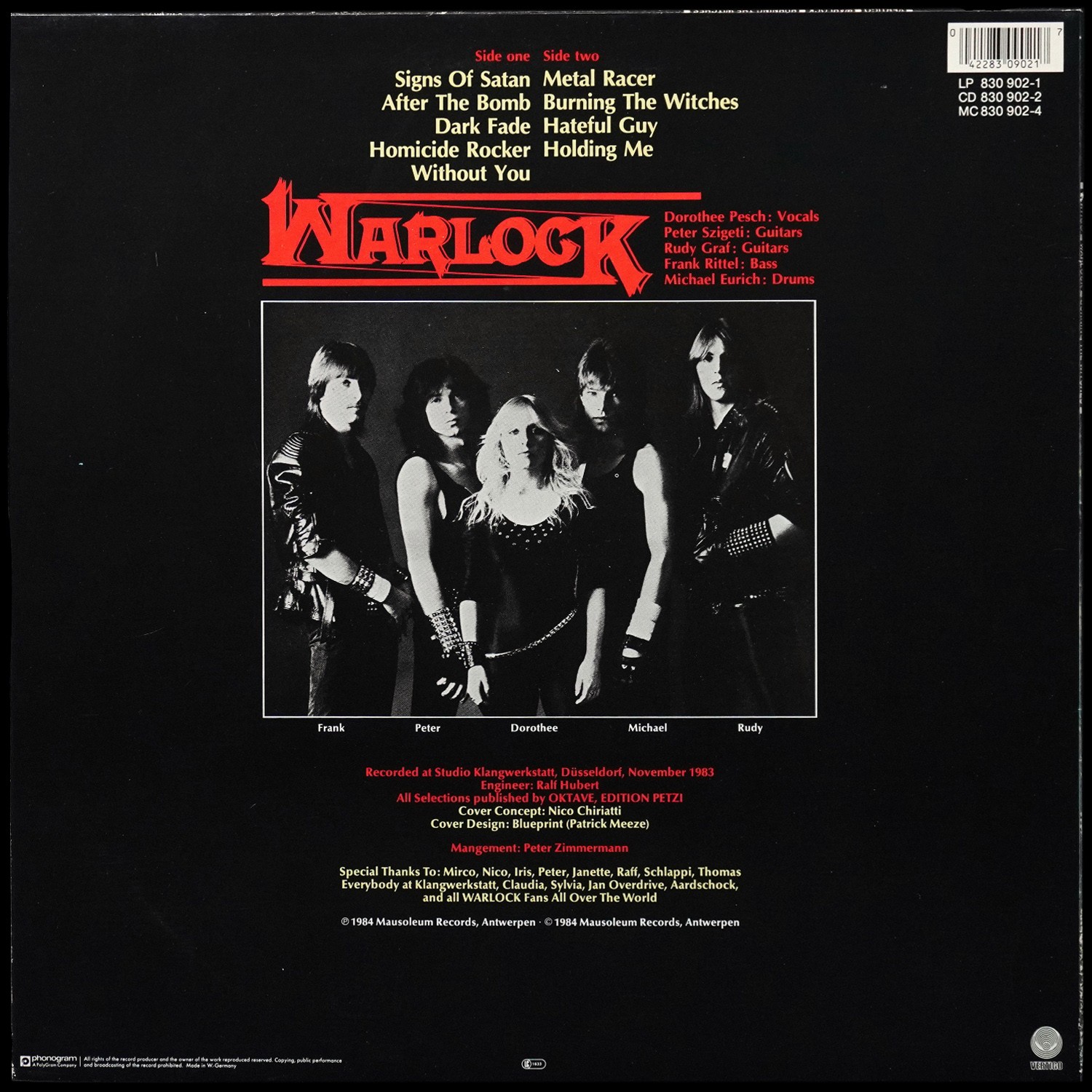 LP Warlock — Burning The Witches фото 2