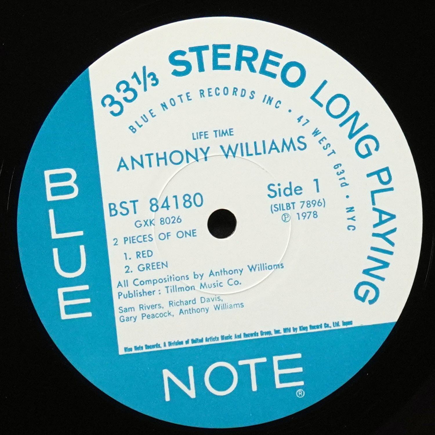 LP Anthony Williams — Life Time фото 3