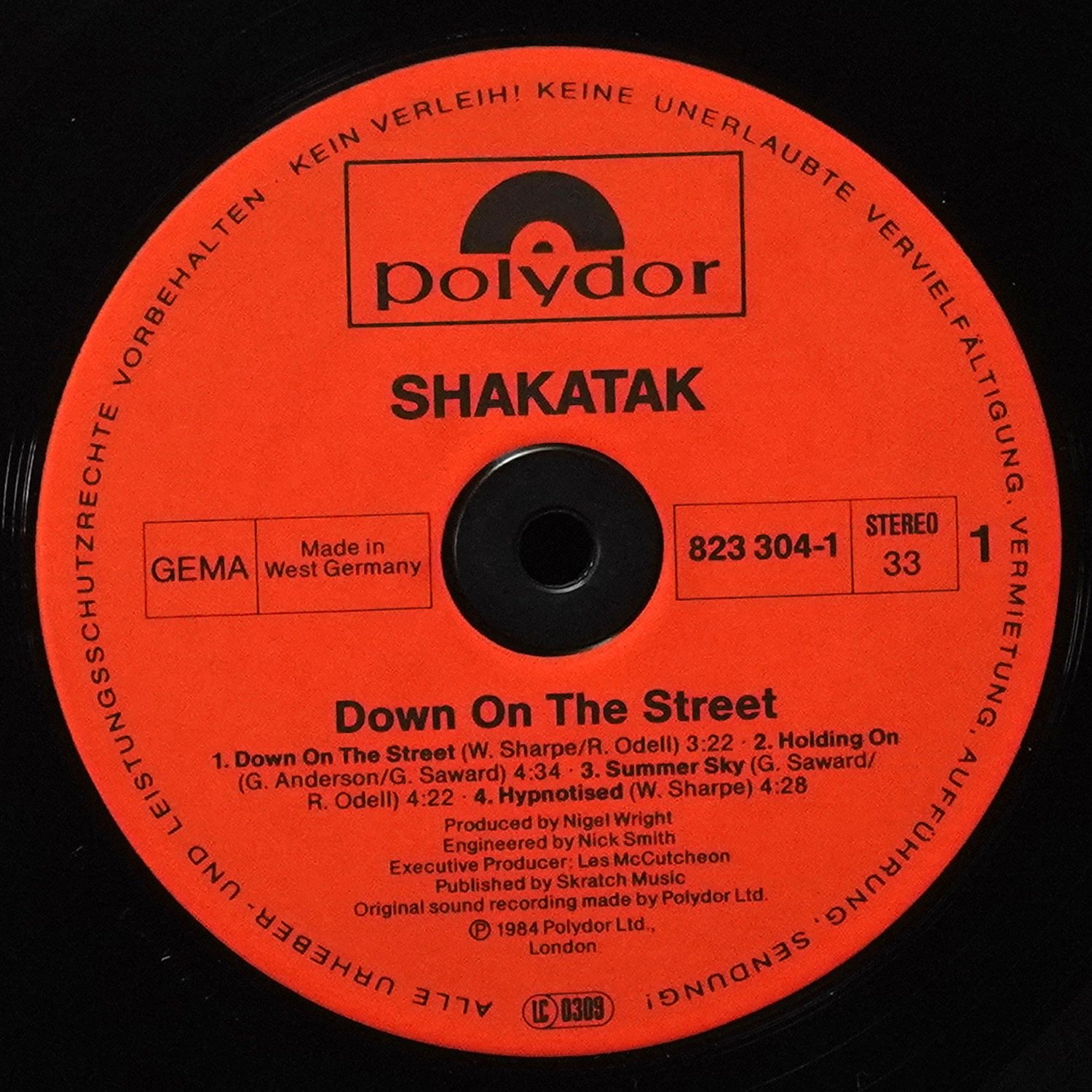 LP Shakatak — Down On The Street фото 2