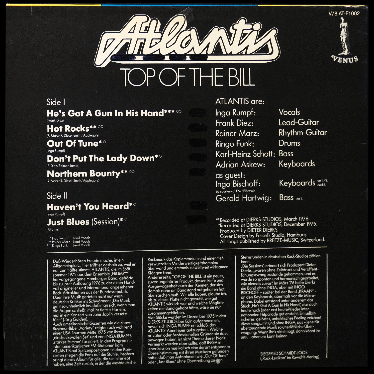 LP Atlantis — Top Of The Bill фото 2