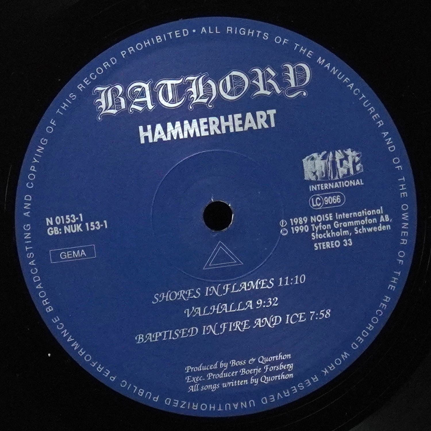 LP Bathory — Hammerheart фото 4
