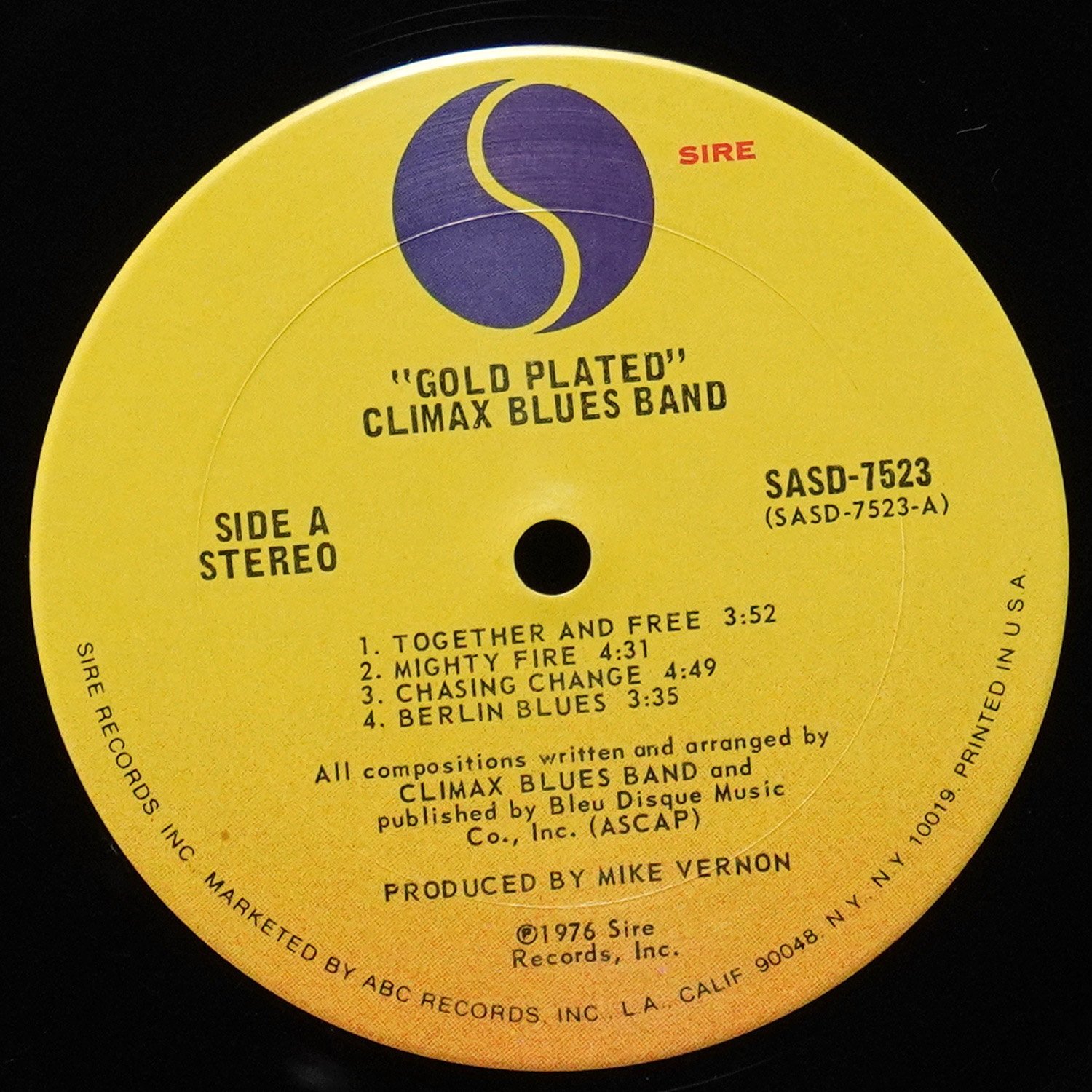 LP Climax Blues Band — Gold Plated фото 2