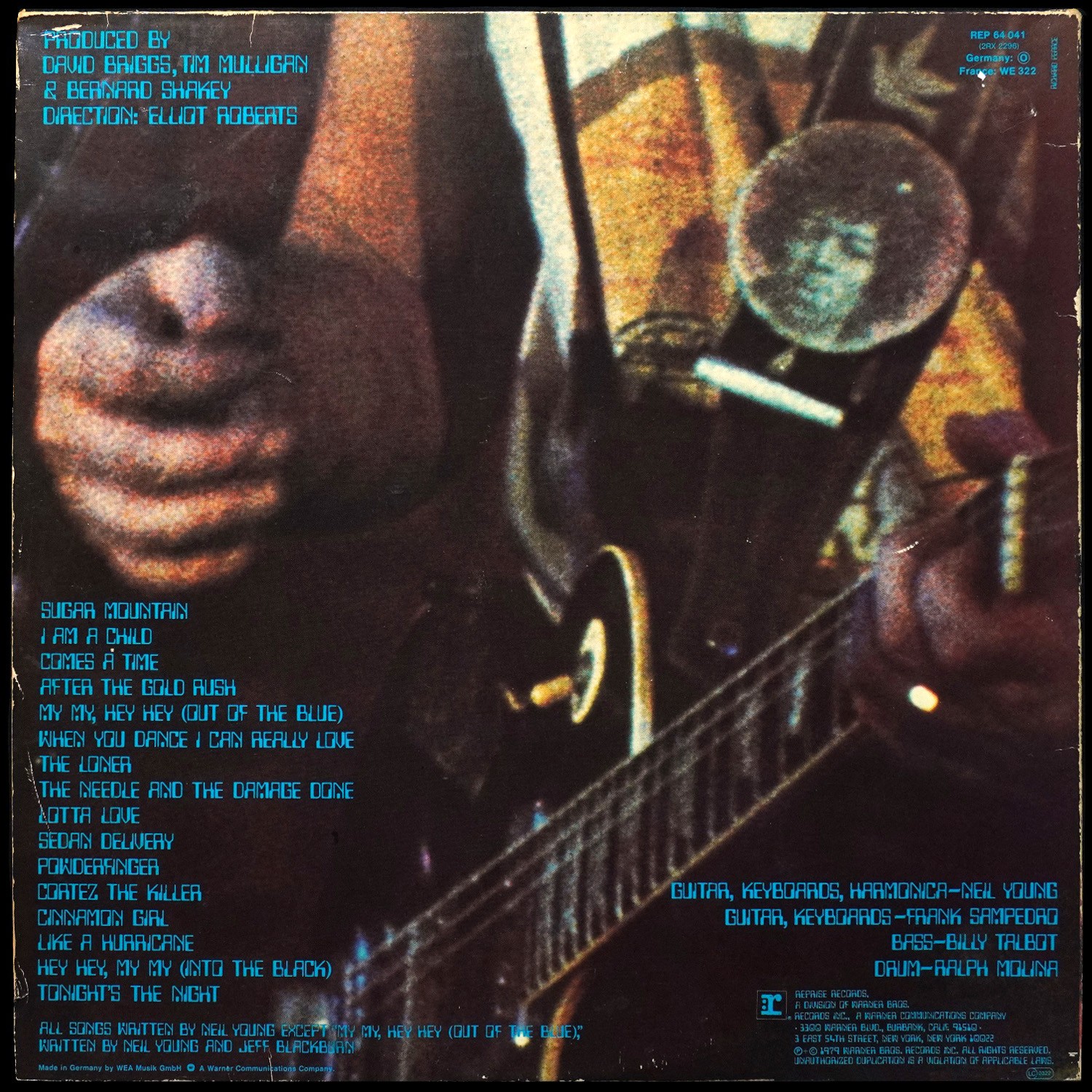 LP Neil Young — Live Rust (2LP) фото 2