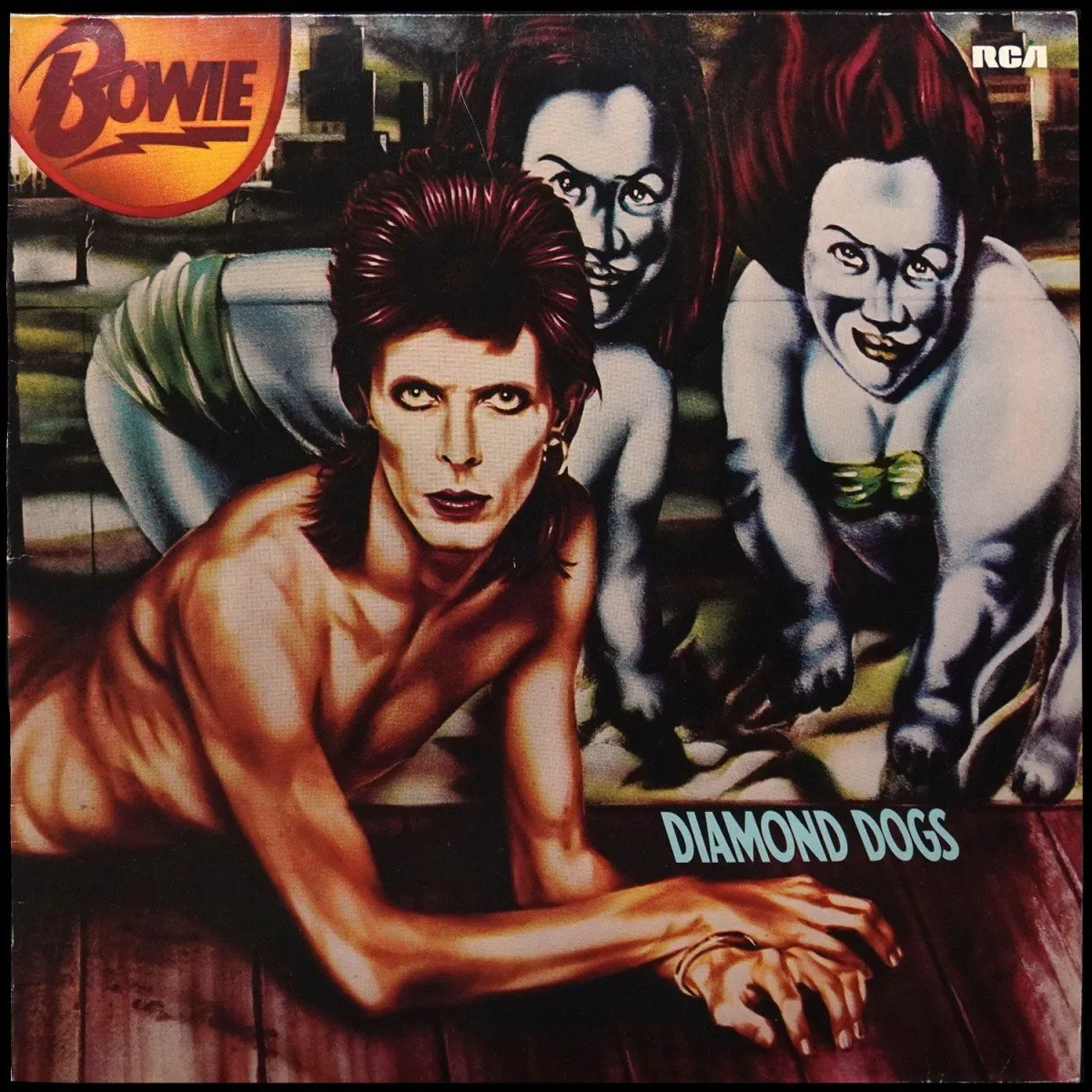 LP David Bowie — Diamond Dogs фото