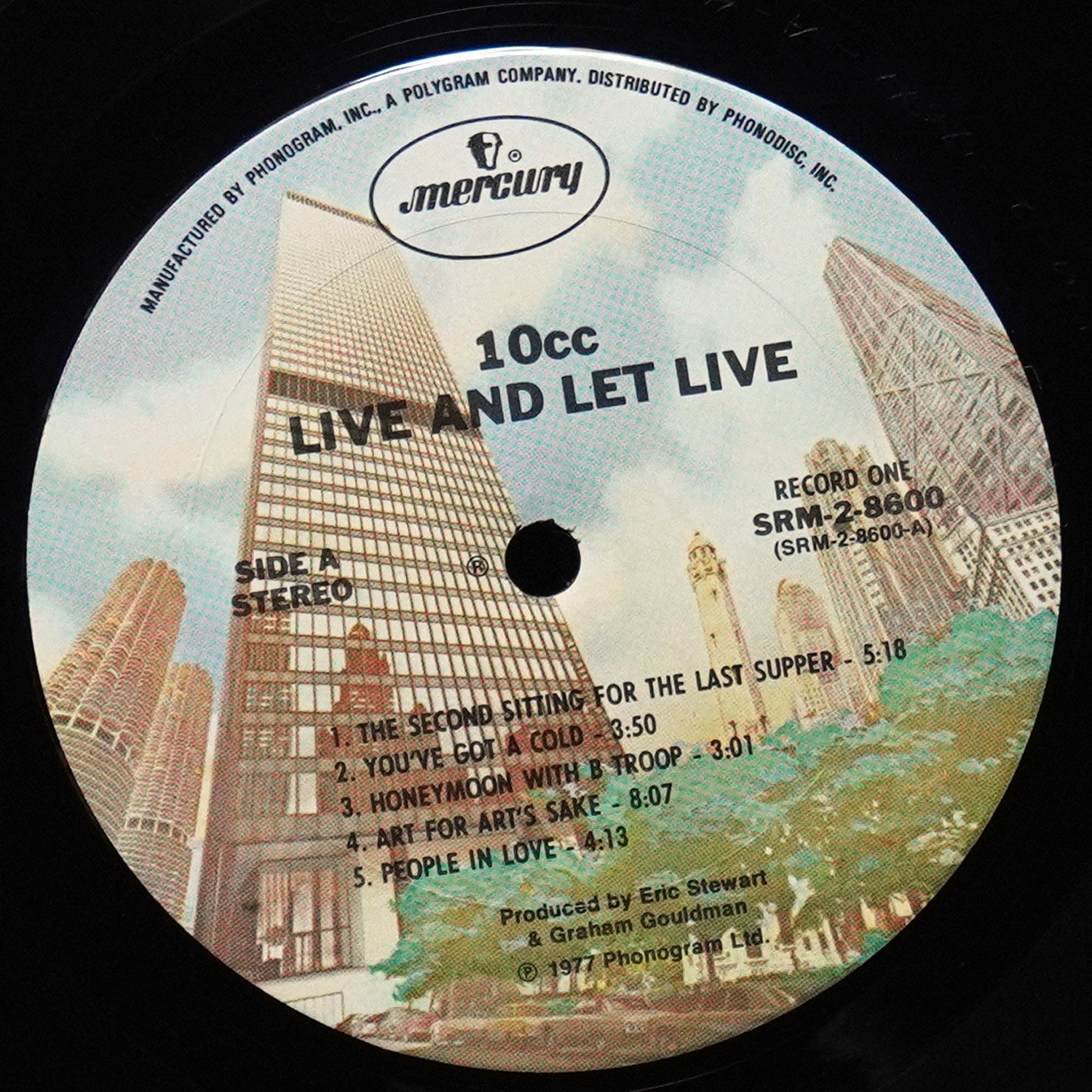 LP 10 CC — Live And Let Live (2LP) фото 2