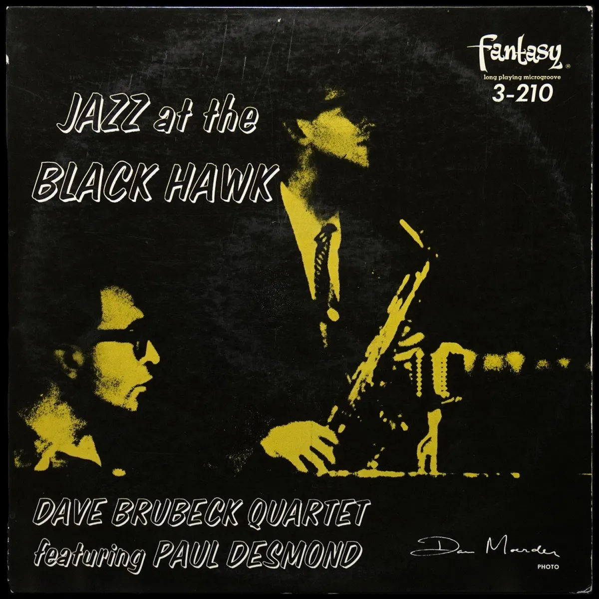 LP Dave Brubeck Quartet — Jazz At The Blackhawk (цветной винил, моно) фото