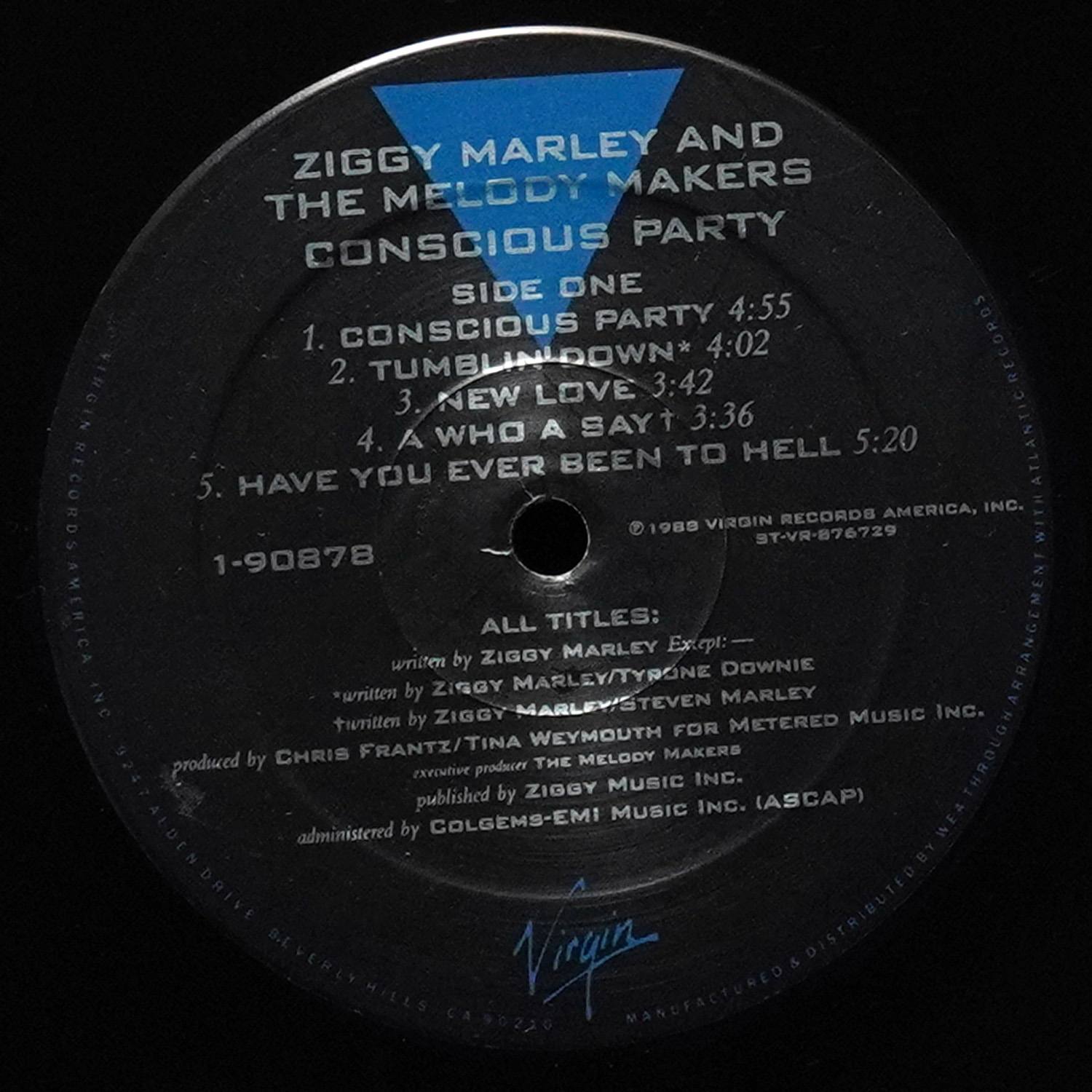 LP Ziggy Marley — Conscious Party фото 2