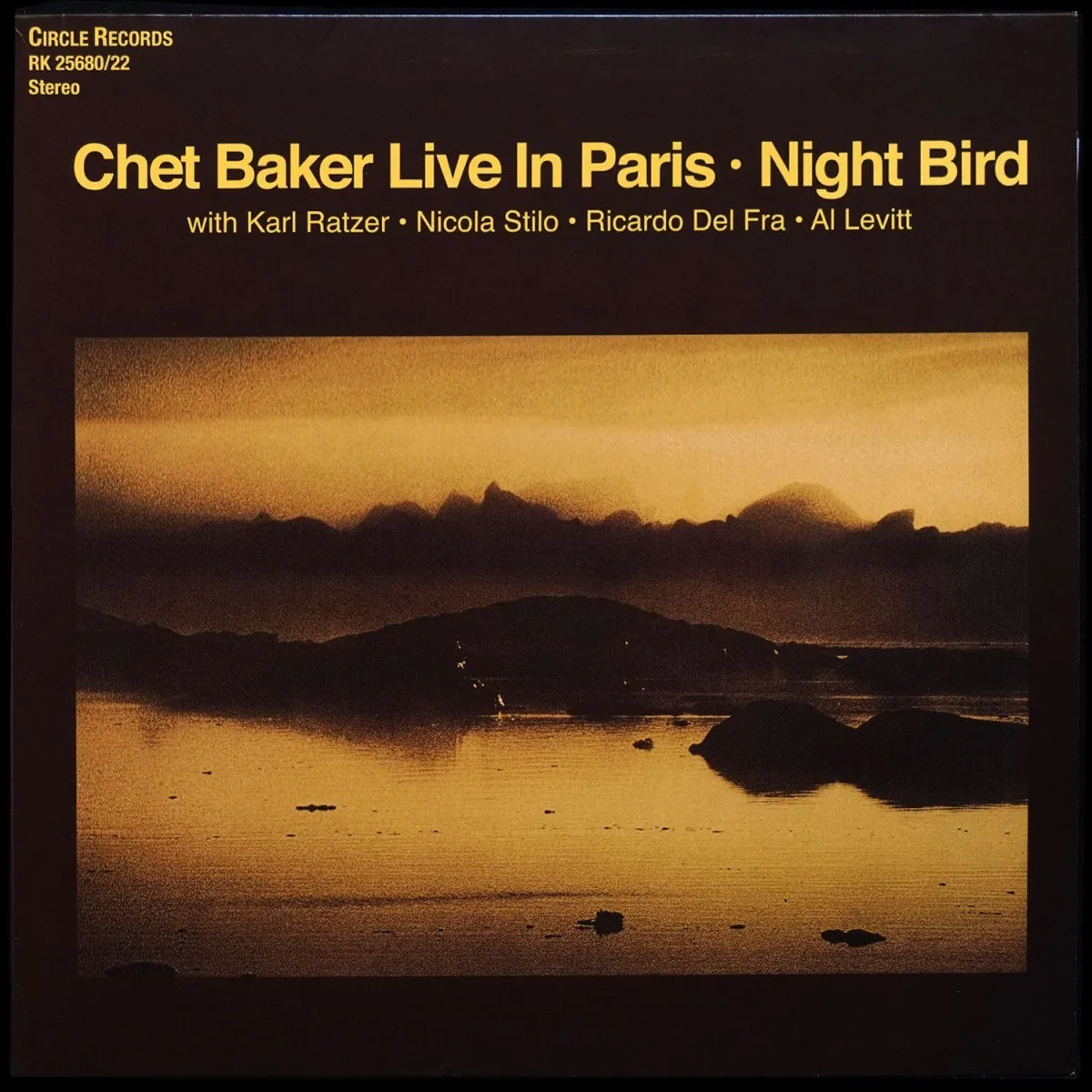 LP Chet Baker — Live In Paris - Night Bird фото