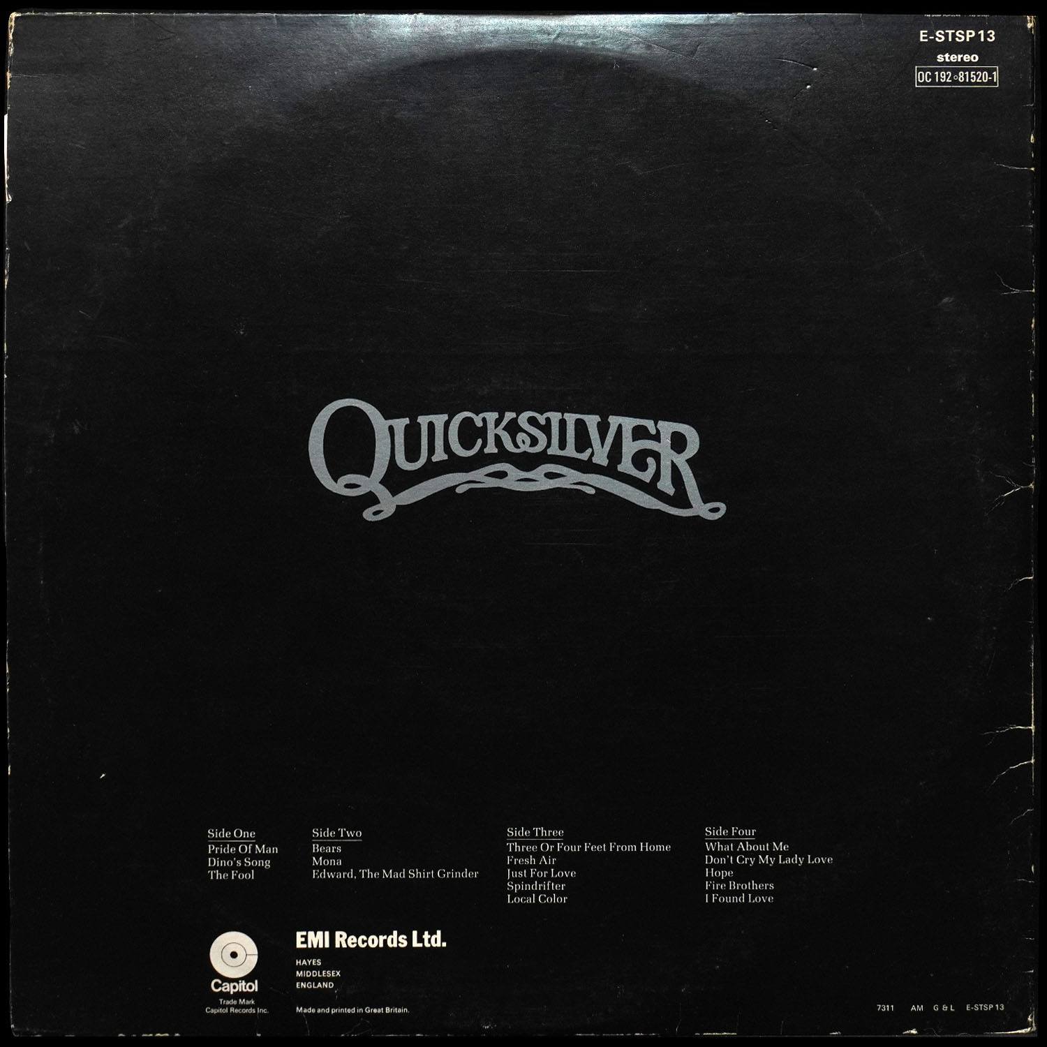 LP Quicksilver Messenger Service — Anthology (2LP) фото 2