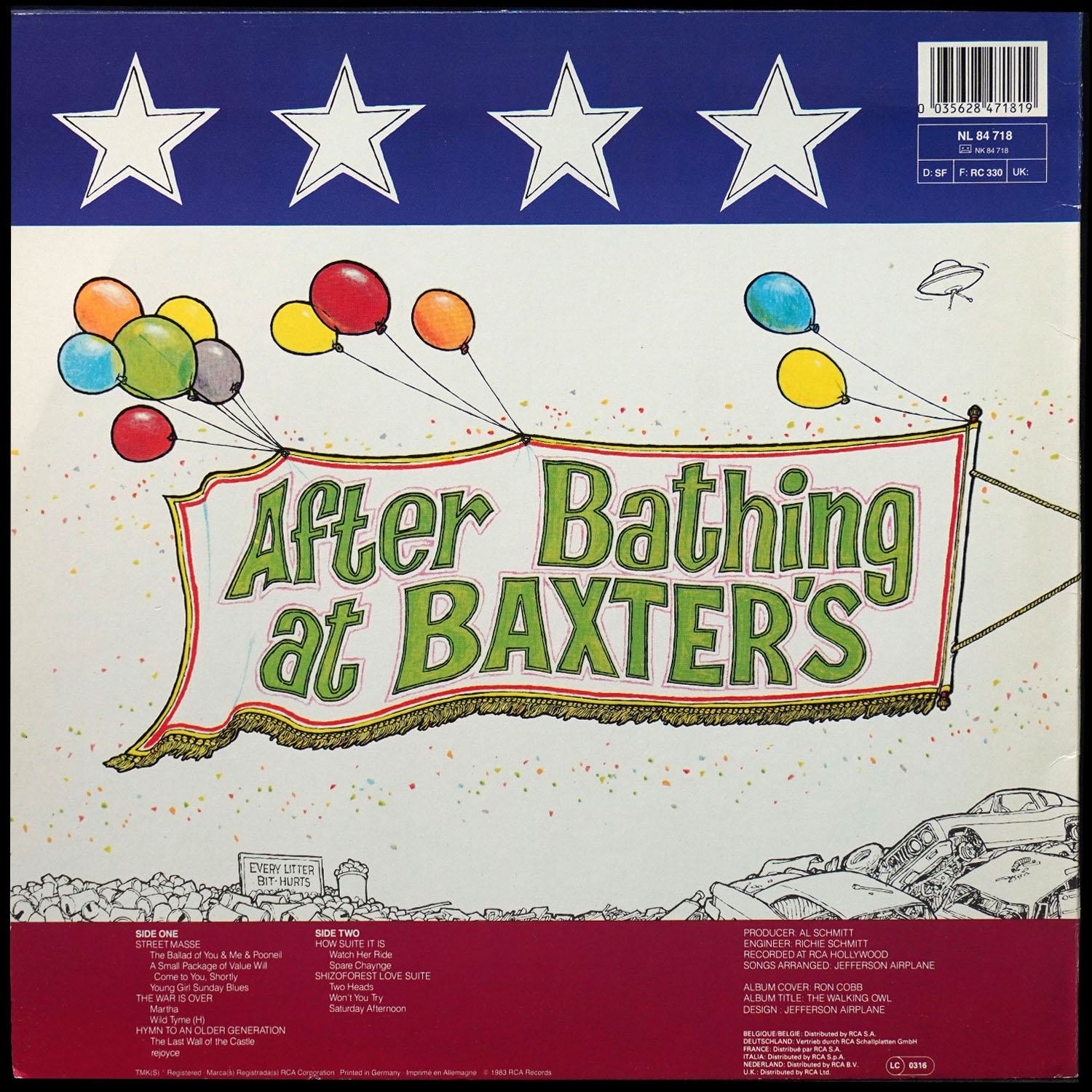 LP Jefferson Airplane — After Bathing At Baxter's фото 2