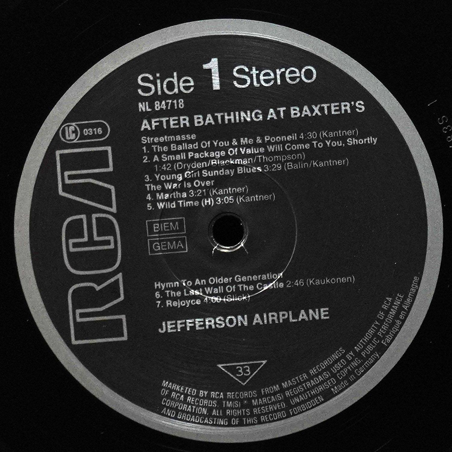 LP Jefferson Airplane — After Bathing At Baxter's фото 3