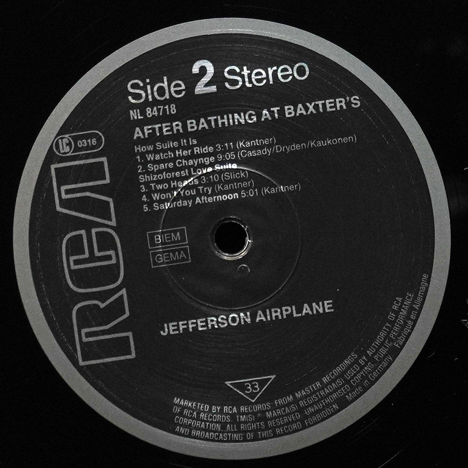 LP Jefferson Airplane — After Bathing At Baxter's фото 4
