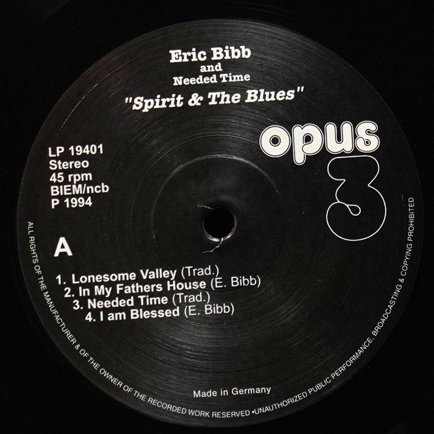 LP Eric Bibb — Spirit & The Blues (2LP) фото 3
