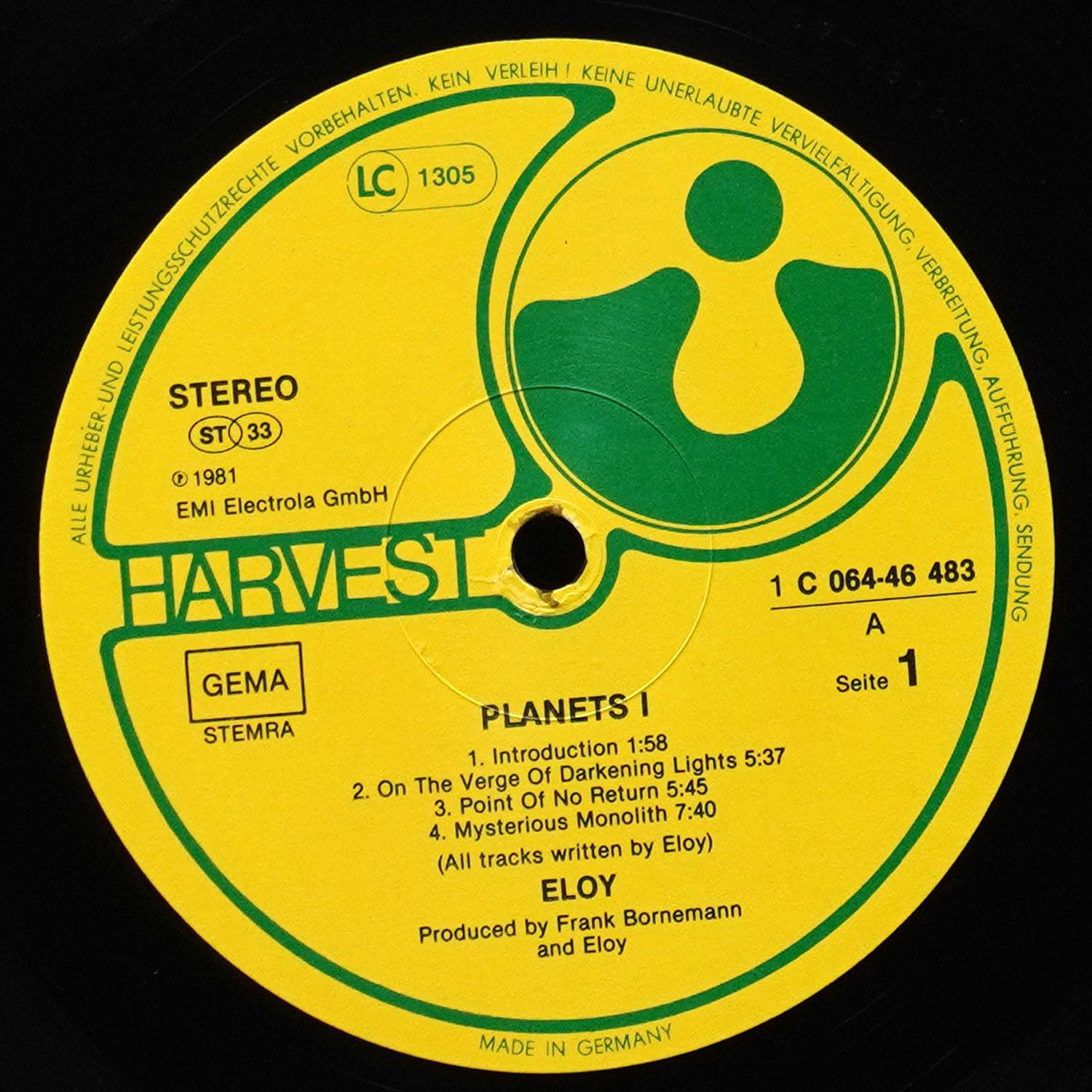 LP Eloy — Planets фото 3