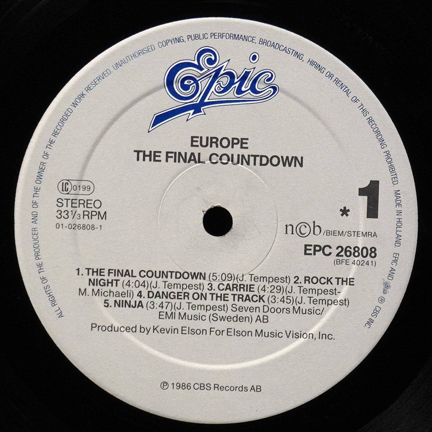 LP Europe — Final Countdown фото 3