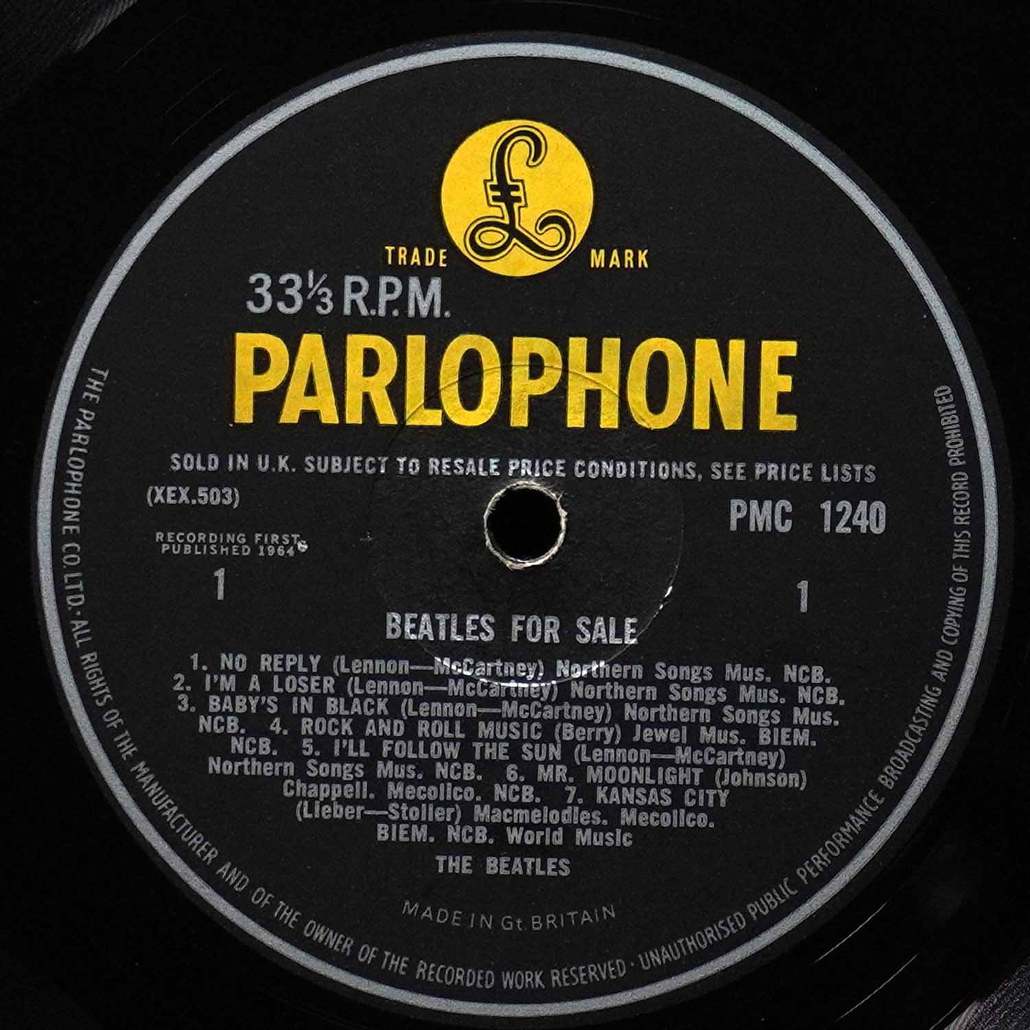 LP Beatles — Beatles For Sale (моно) фото 4