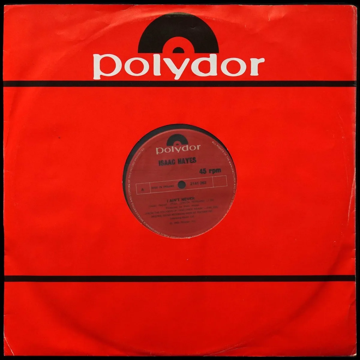 LP Isaac Hayes — I Ain't Never фото