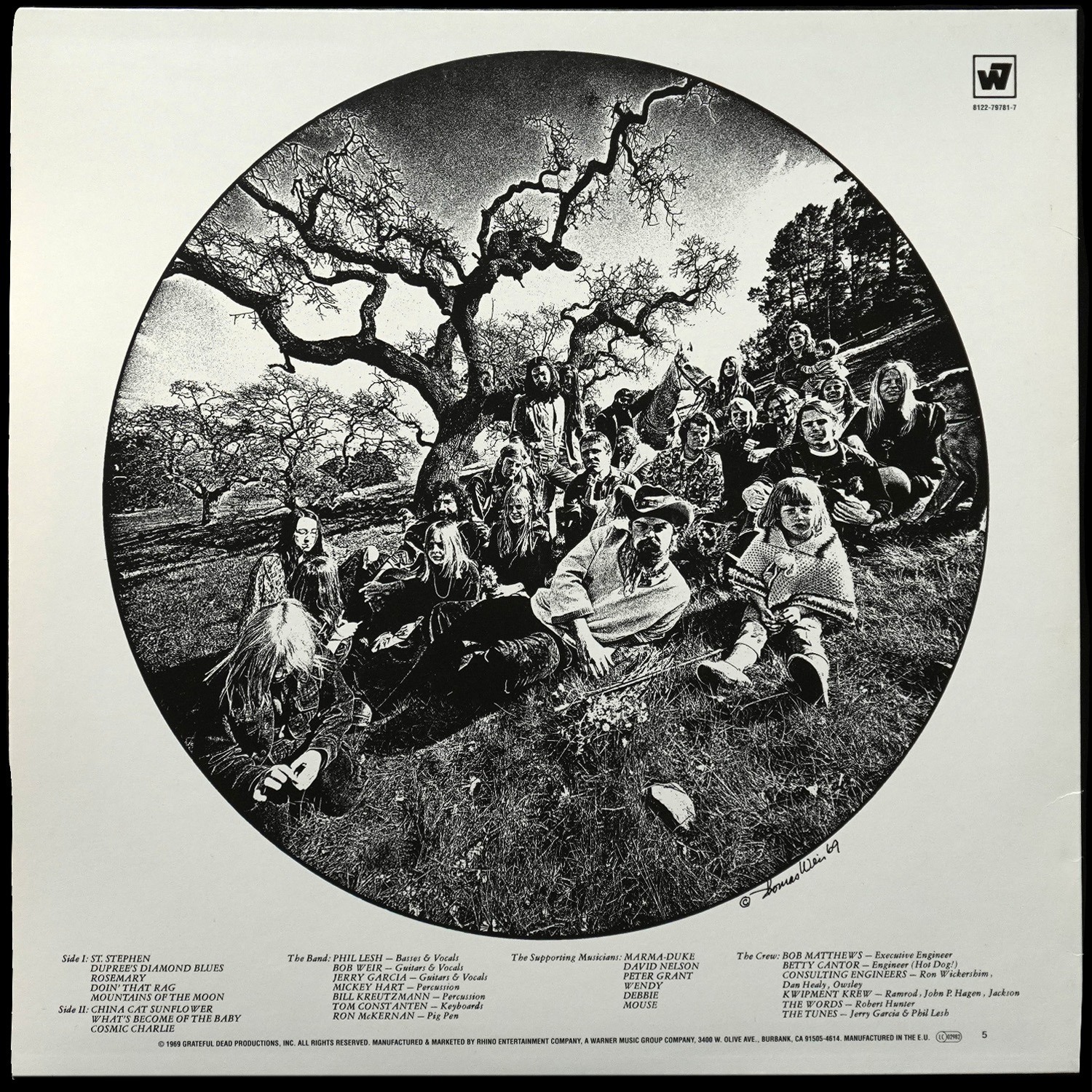 LP Grateful Dead — Aoxomoxoa фото 2