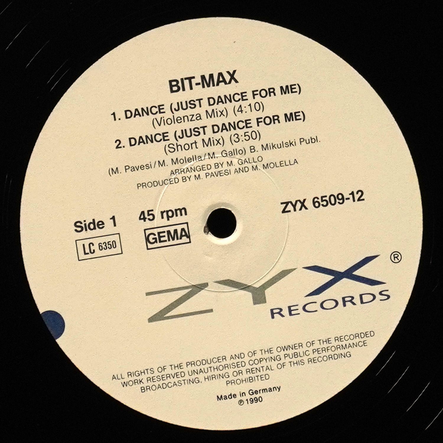 LP Bit-Max — Dance (Just Dance For Me) (макси сингл) фото 2