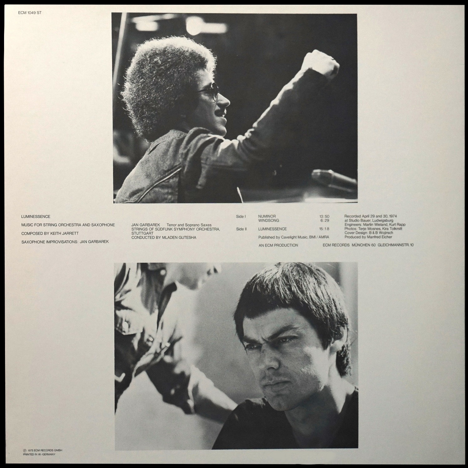 LP Keith Jarrett — Luminessence фото 2