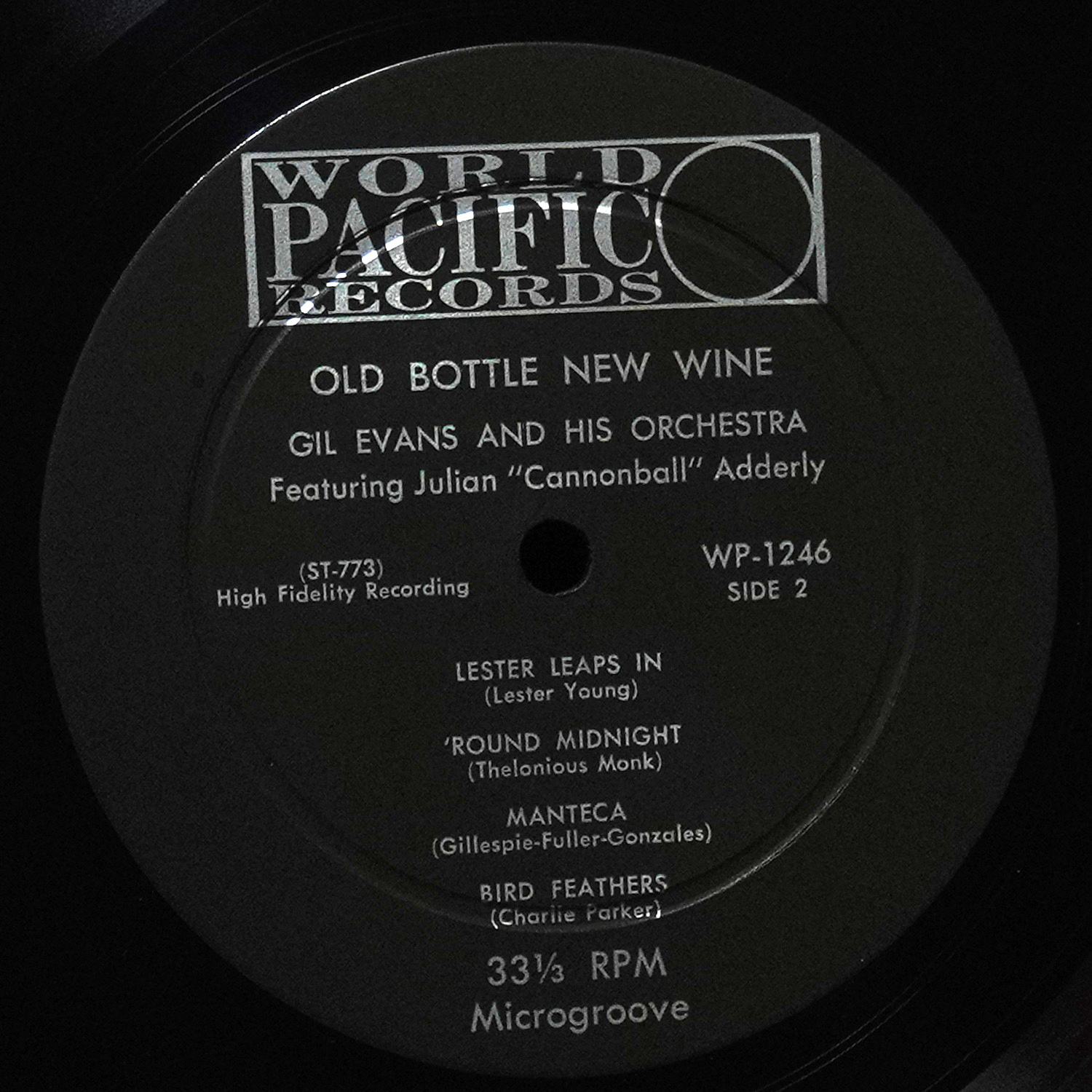 LP Gil Evans — New Bottle Old Wine (опечатка, моно) фото 4