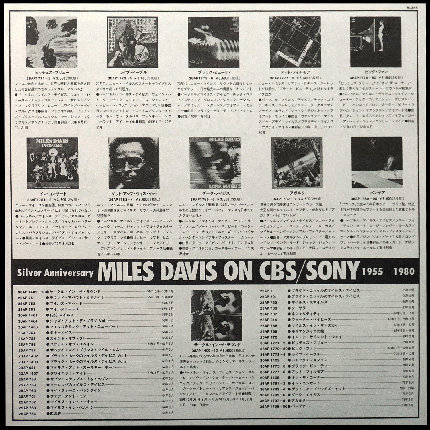 LP Miles Davis — Black Beauty / Miles Davis At Fillmore West (2LP) фото 10
