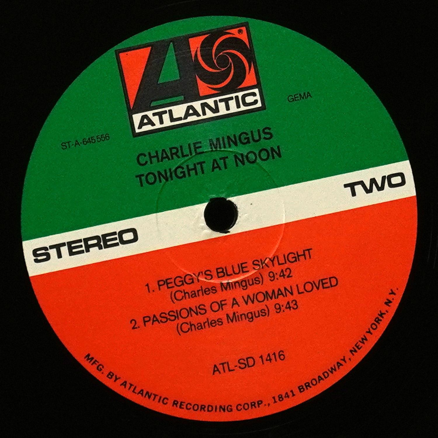 LP Charles Mingus — Tonight At Noon фото 4