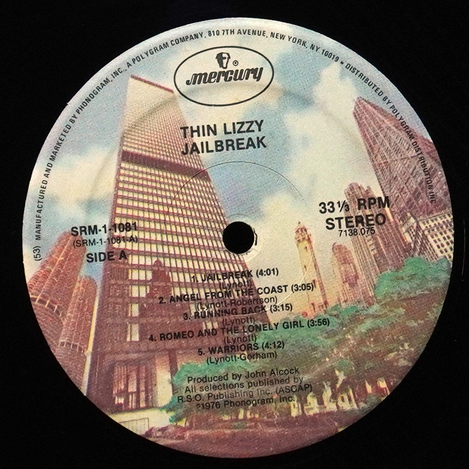 LP Thin Lizzy — Jailbreak фото 3