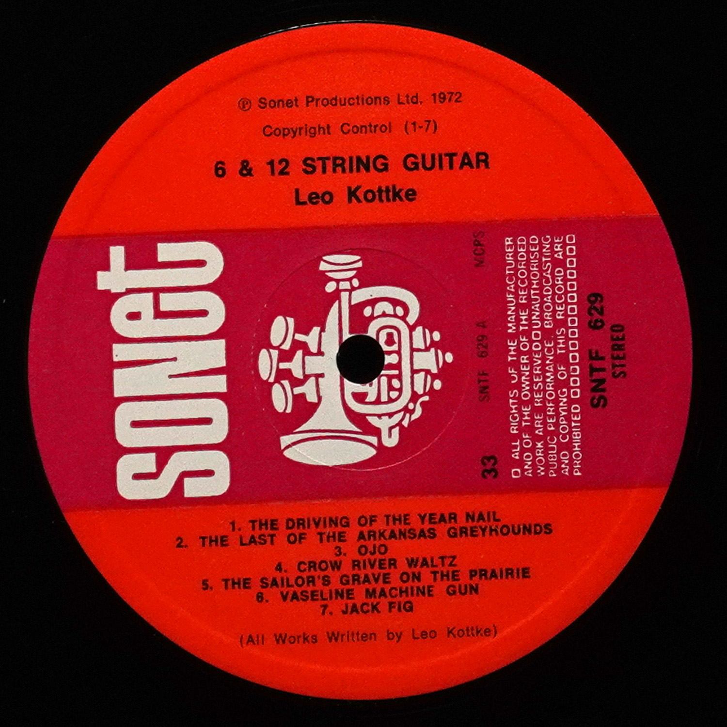 LP Leo Kottke — 6 & 12 String Guitar фото 2