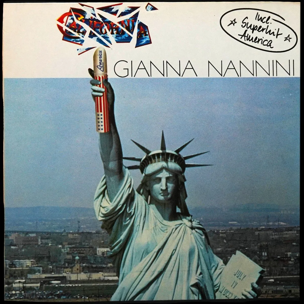 LP Gianna Nannini — California фото