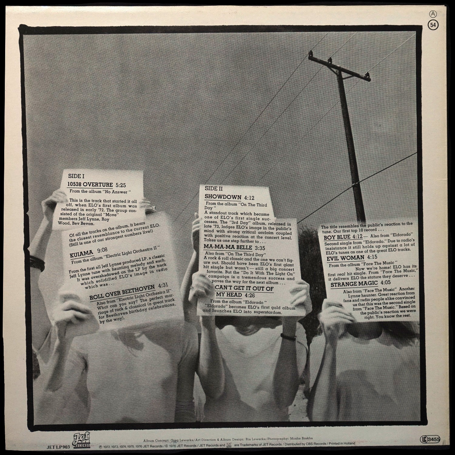 LP Electric Light Orchestra — Ole ELO фото 2