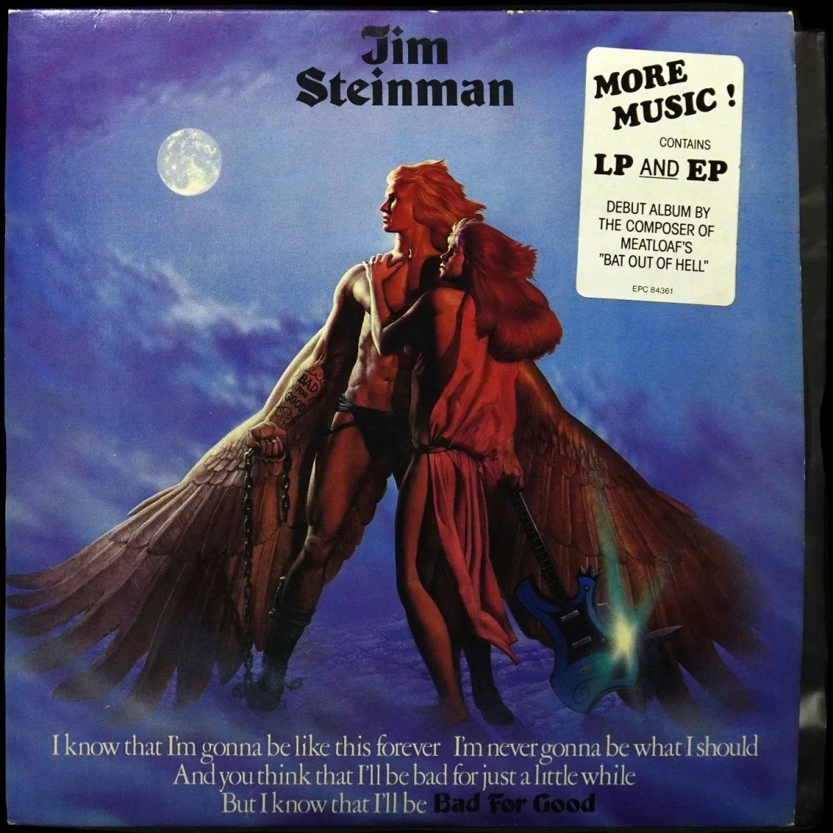 LP Jim Steinman — Bad For Good (+ 7 EP(мини-альбом)) фото