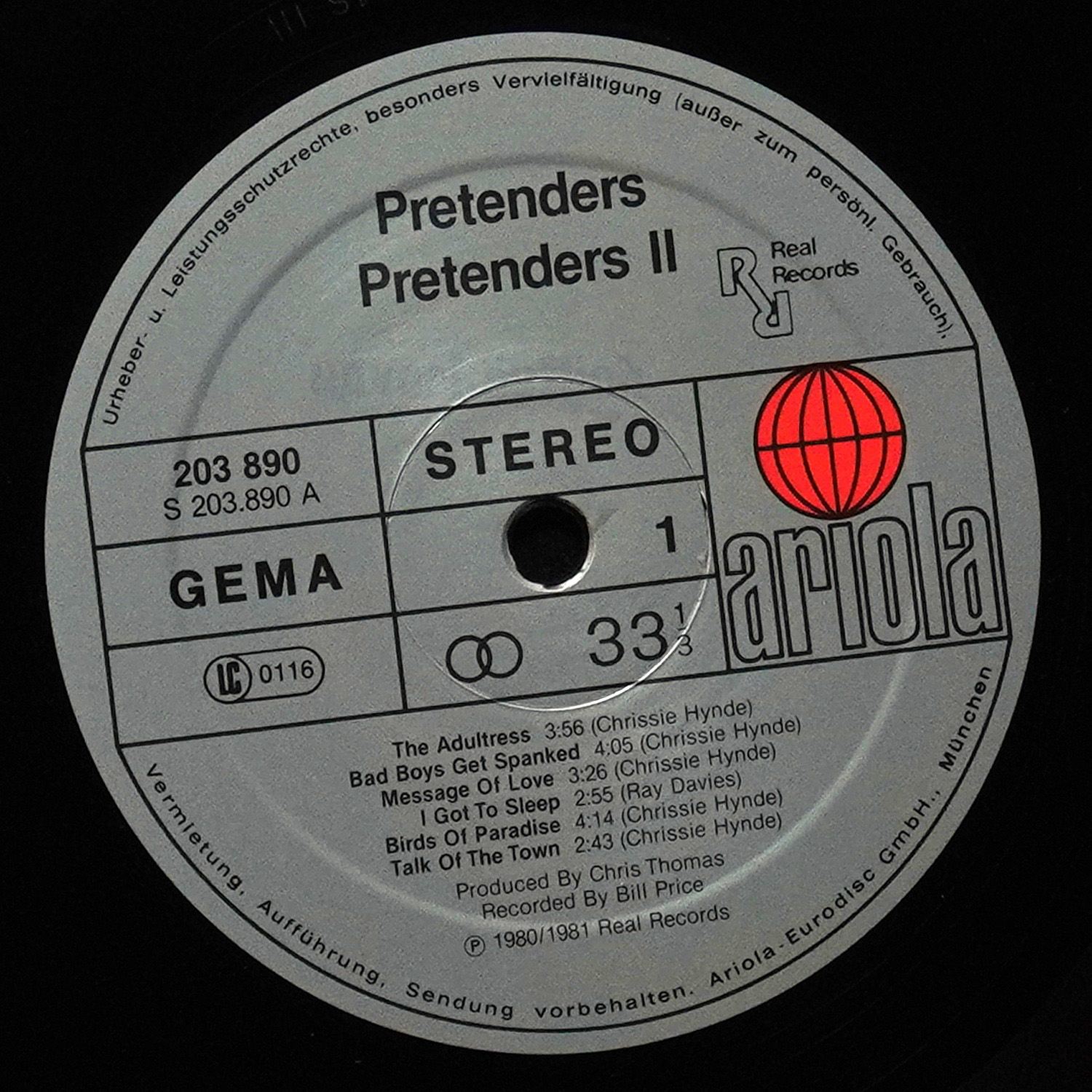 LP Pretenders — Pretenders II фото 2