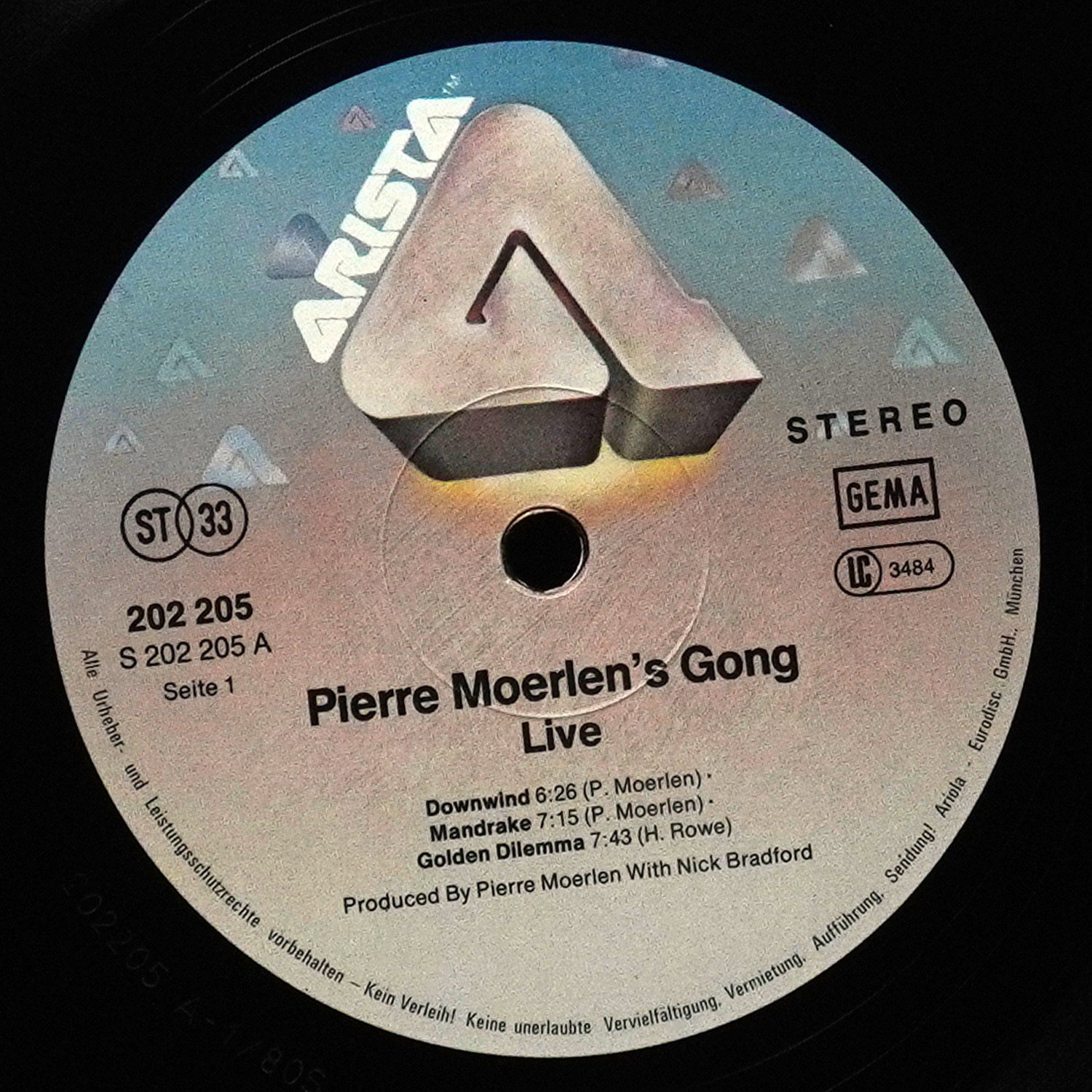 LP Pierre Moerlen's Gong — Live фото 2