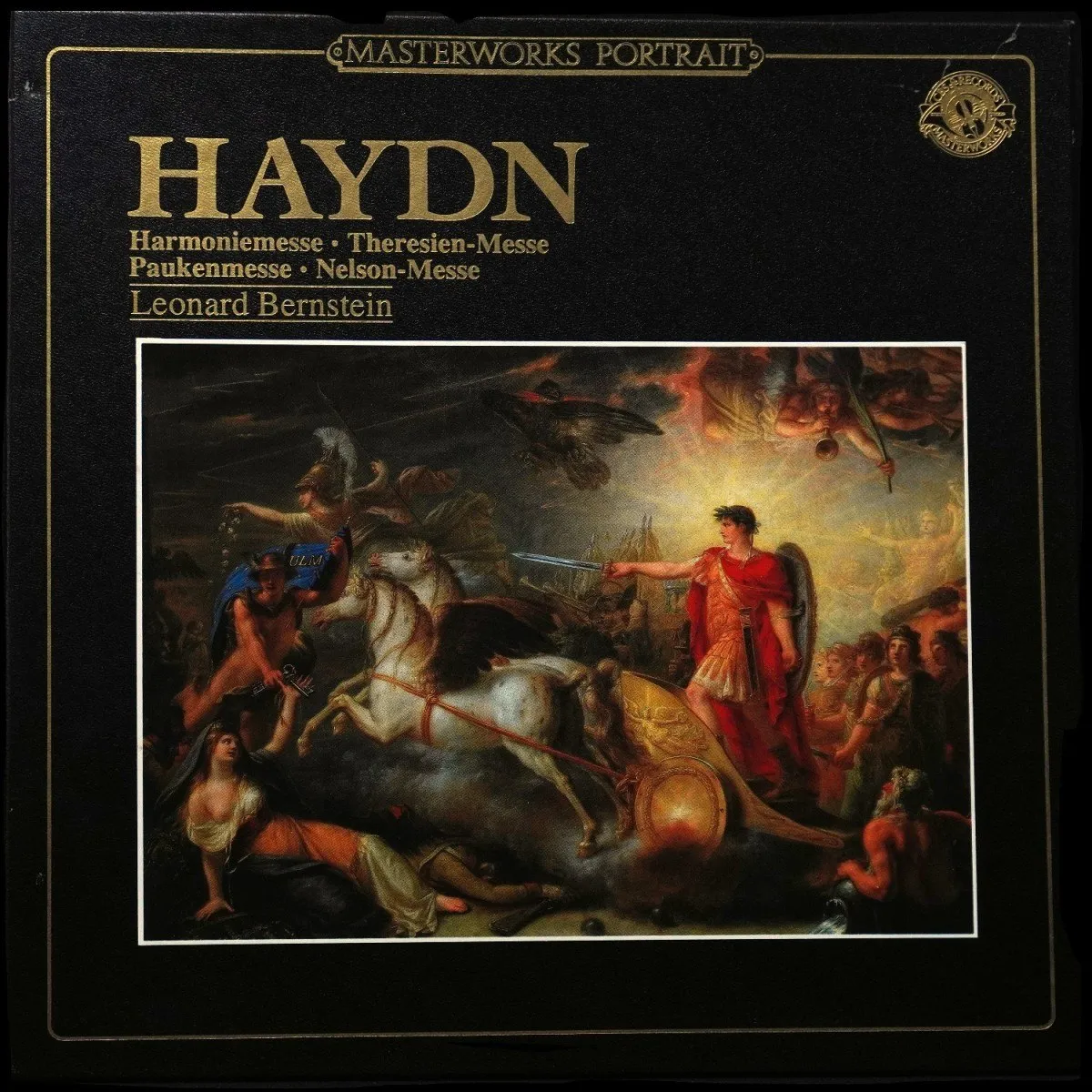 LP Leonard Bernstein — Haydn: Four Great Masses: Harmoniemesse ° Theressien-Messe ° Paukenmesse ° Nelson-Messe (3LP-бокс) фото
