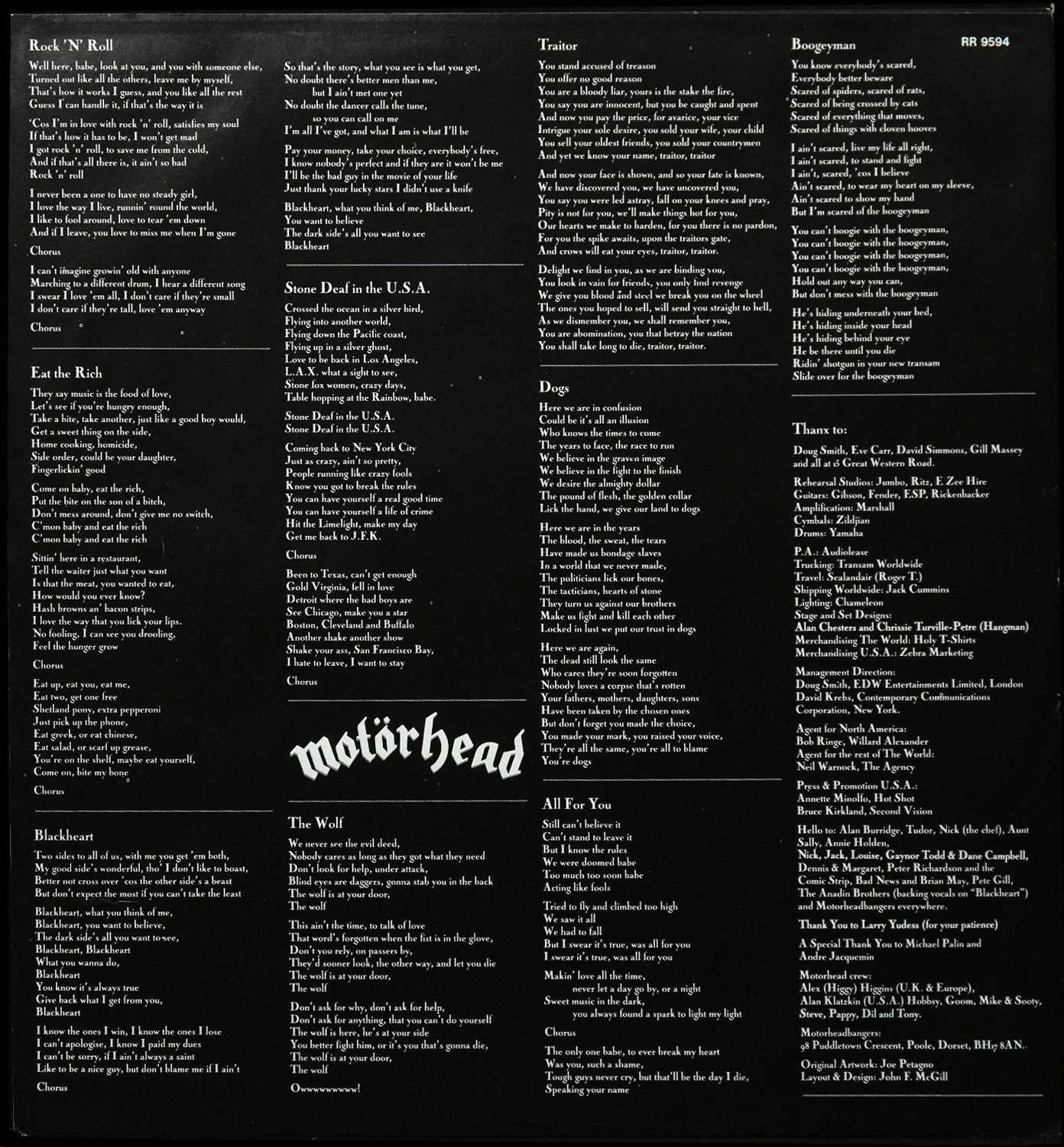 LP Motorhead — Rock 'N' Roll фото 3