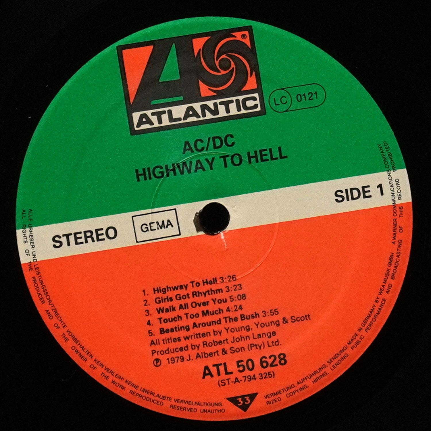 LP AC/DC — Highway To Hell фото 3