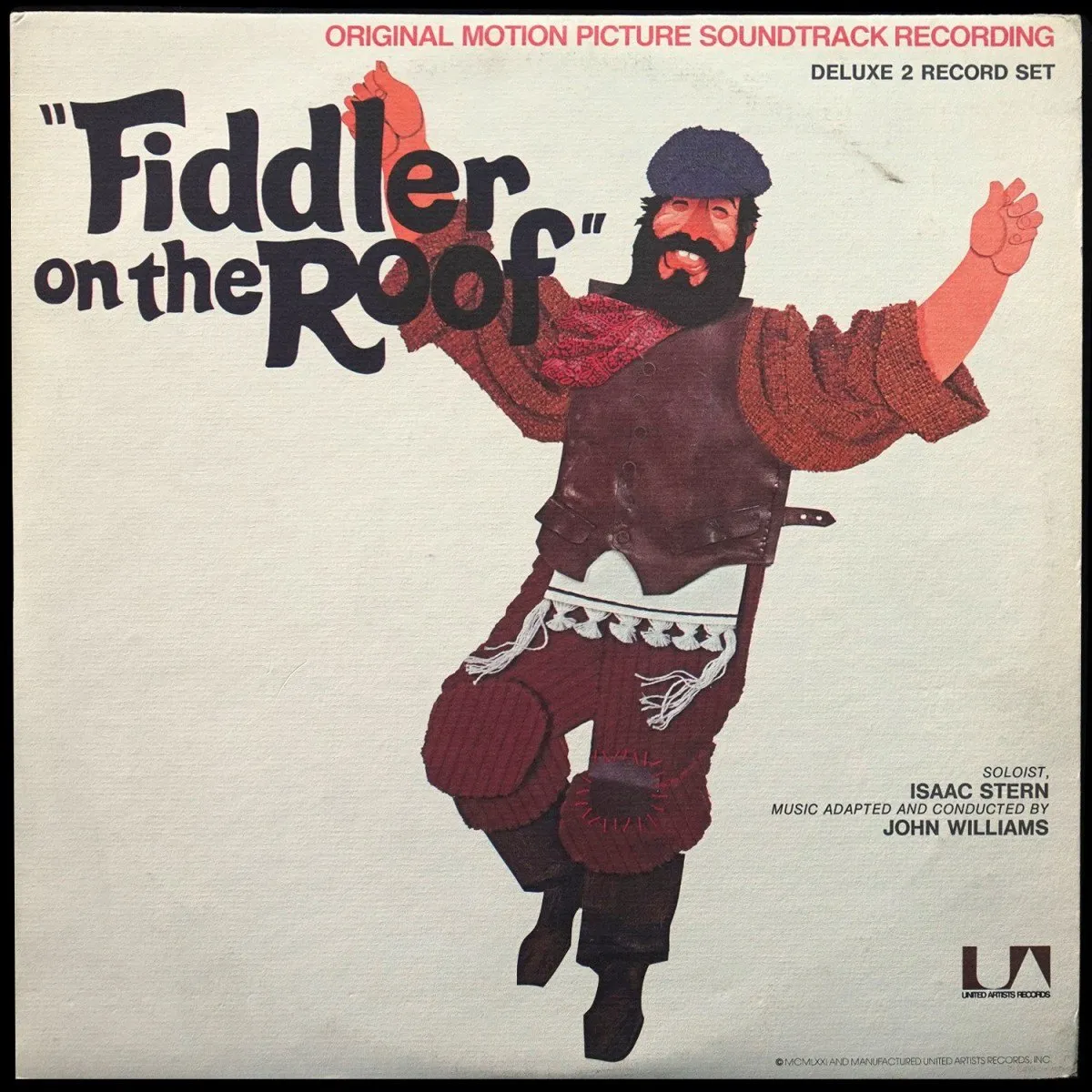 LP John Williams — Fiddler On The Roof (Original Motion Picture Soundtrack Recording) (2LP, обложка-буклет) фото
