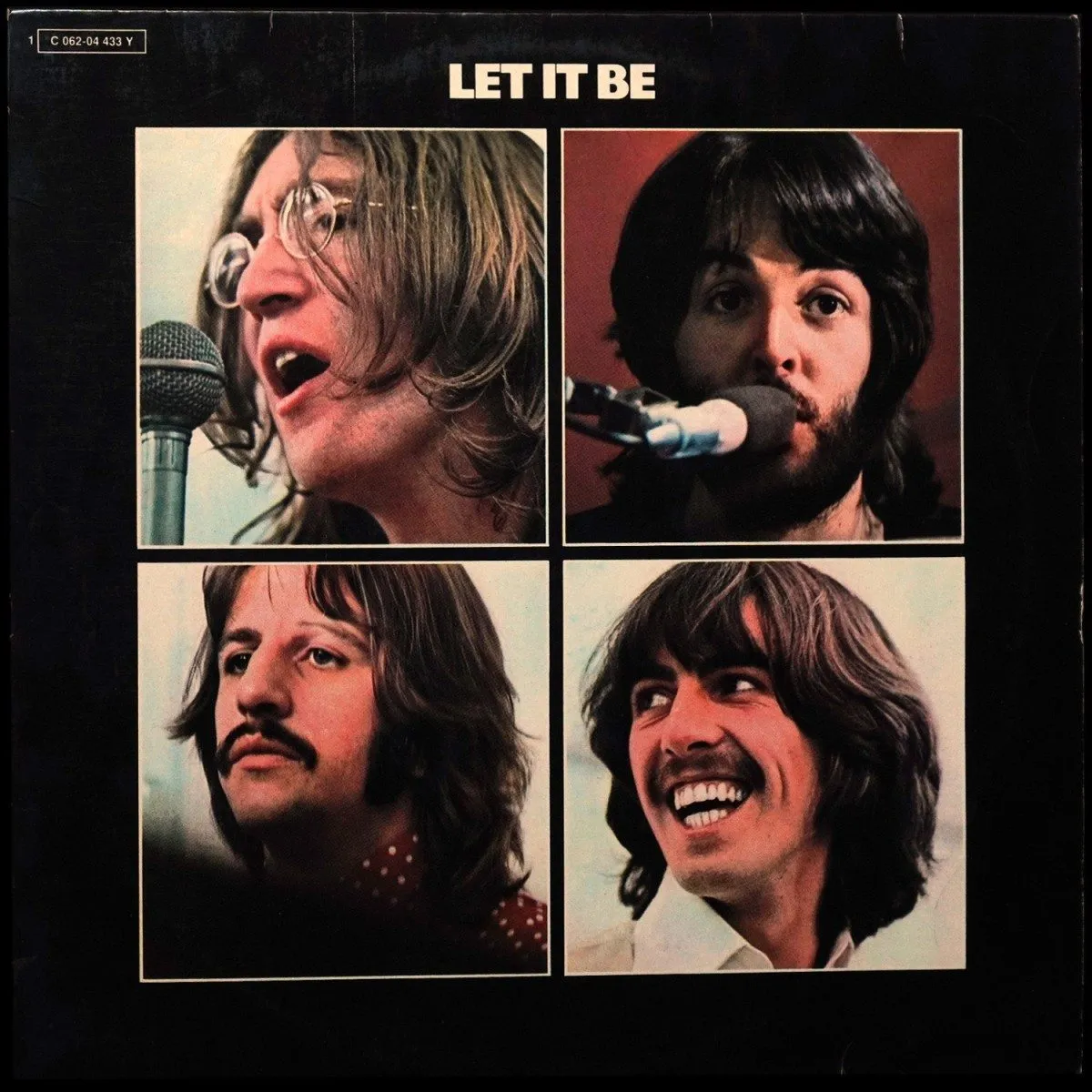LP Beatles — Let It Be фото