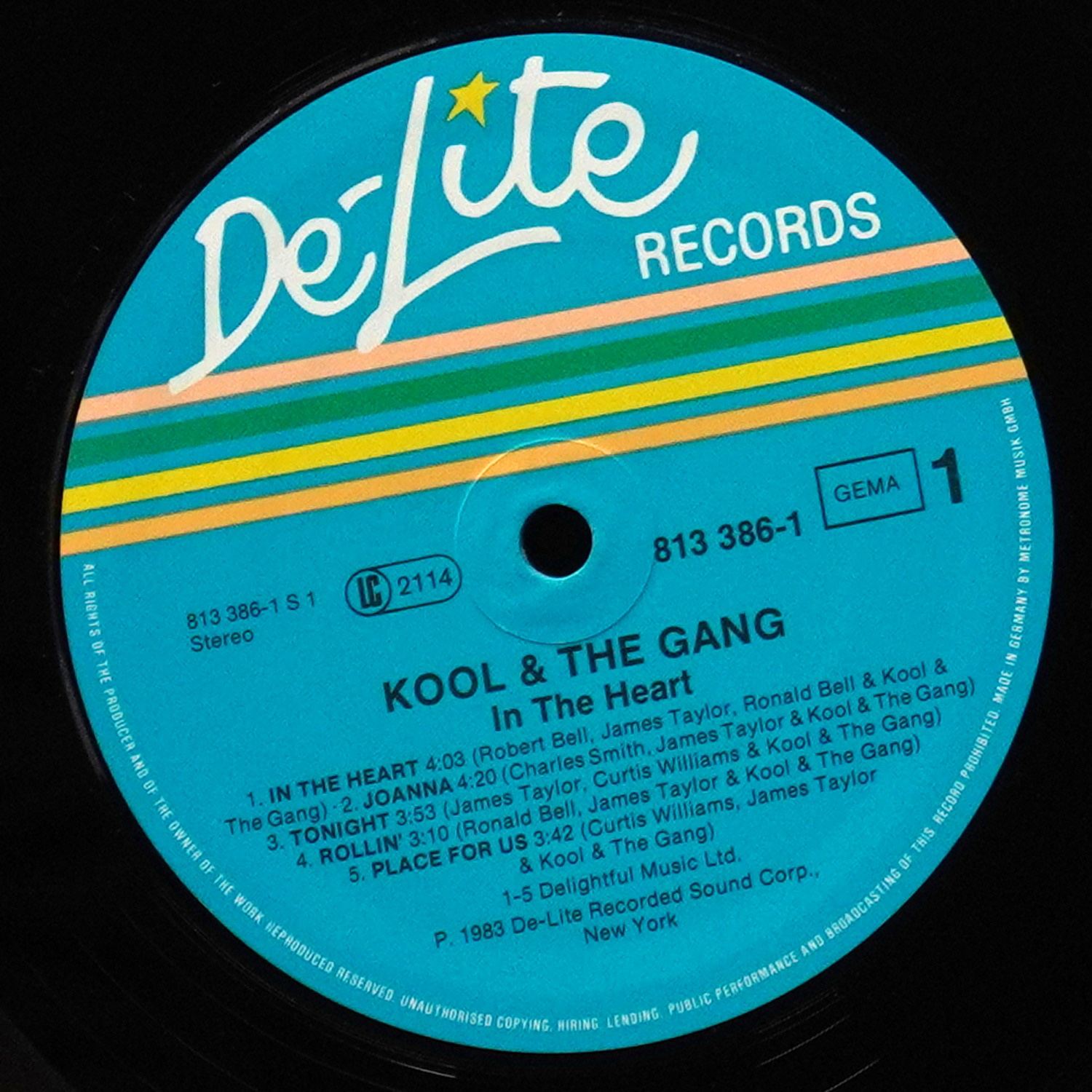 LP Kool & The Gang — In The Heart фото 2
