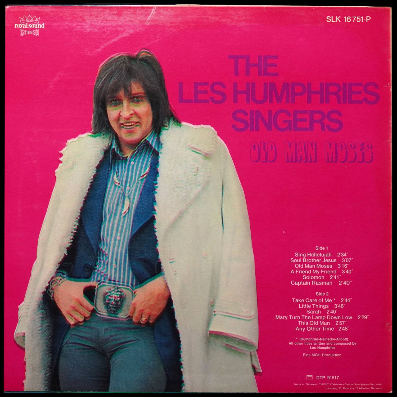 LP Les Humphries Singers — Old Man Moses фото 2