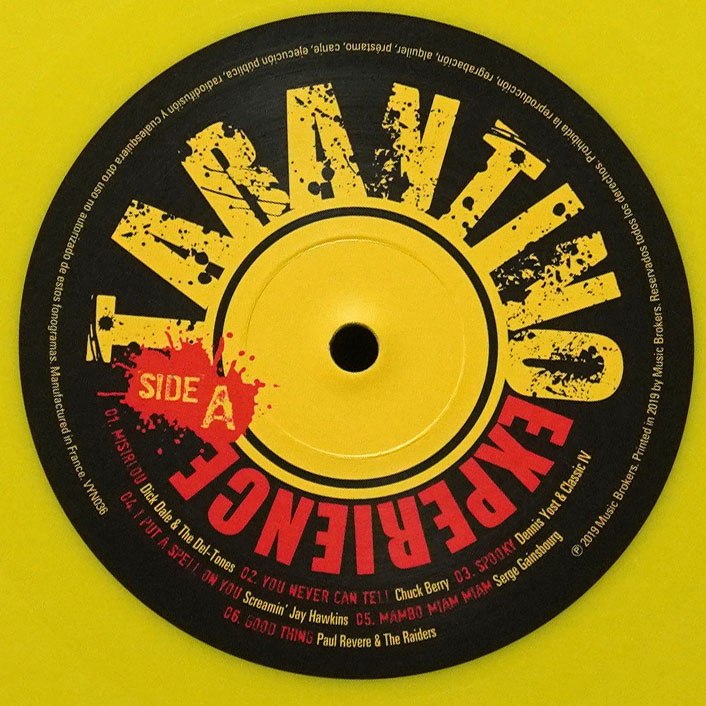 LP V/A — Tarantino Experience (2LP, цветной винил) фото 3