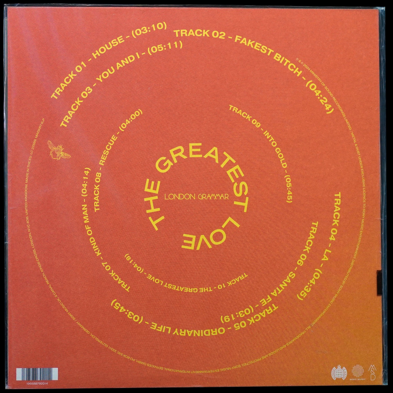 LP London Grammar — Greatest Love фото 2