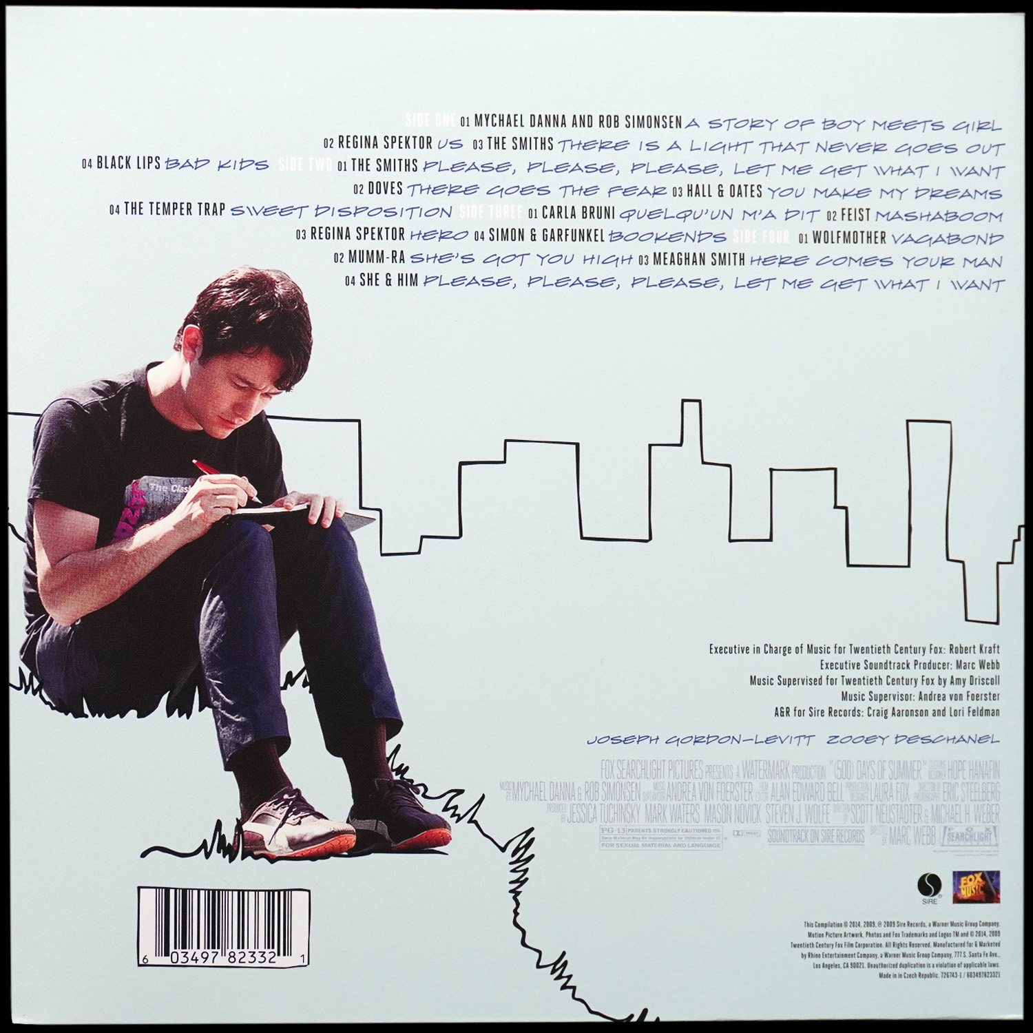 LP V/A — (500) Days Of Summer (Music From The Motion Picture) (2LP) фото 2