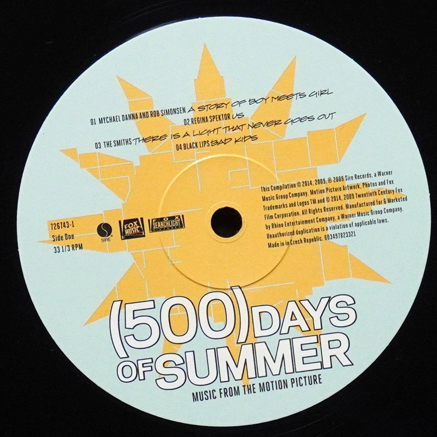 LP V/A — (500) Days Of Summer (Music From The Motion Picture) (2LP) фото 4