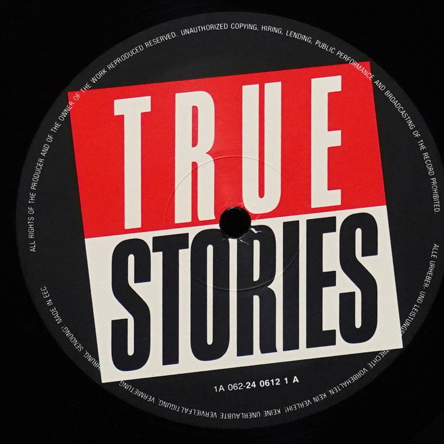 LP Talking Heads — True Stories фото 3