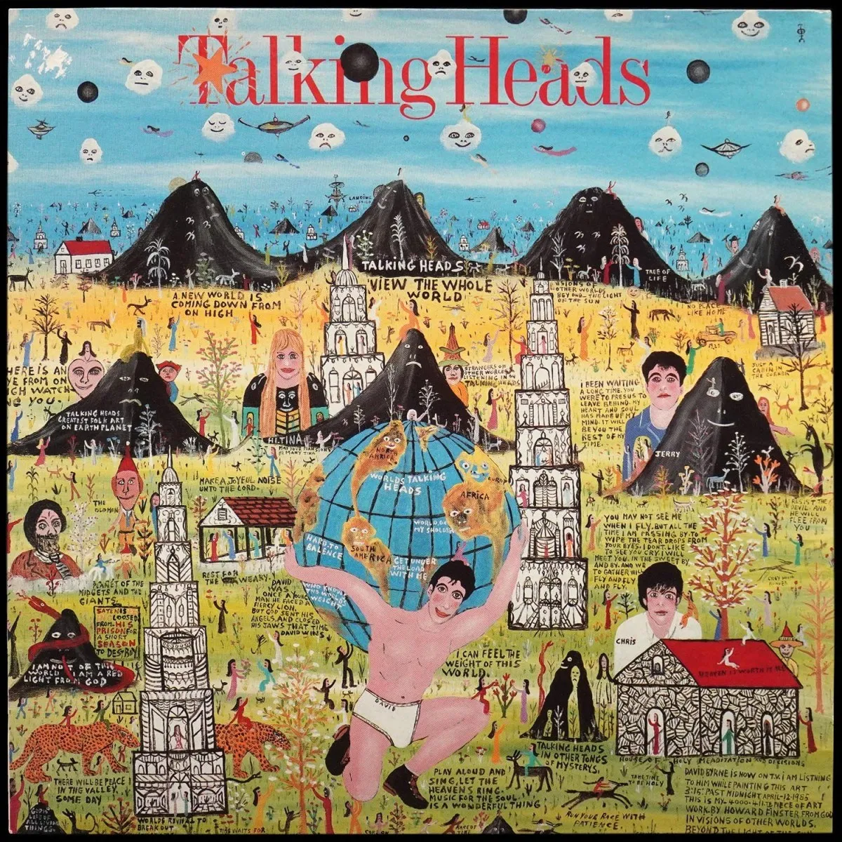 LP Talking Heads — Little Creatures фото