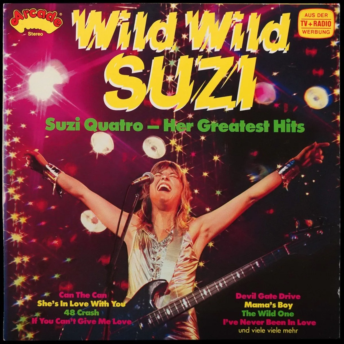 LP Suzi Quatro — Wild Wild Suzi фото