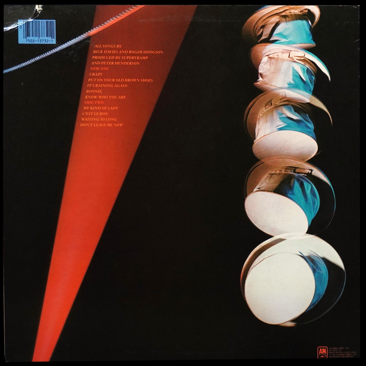 LP Supertramp — Famous Last Words фото 2