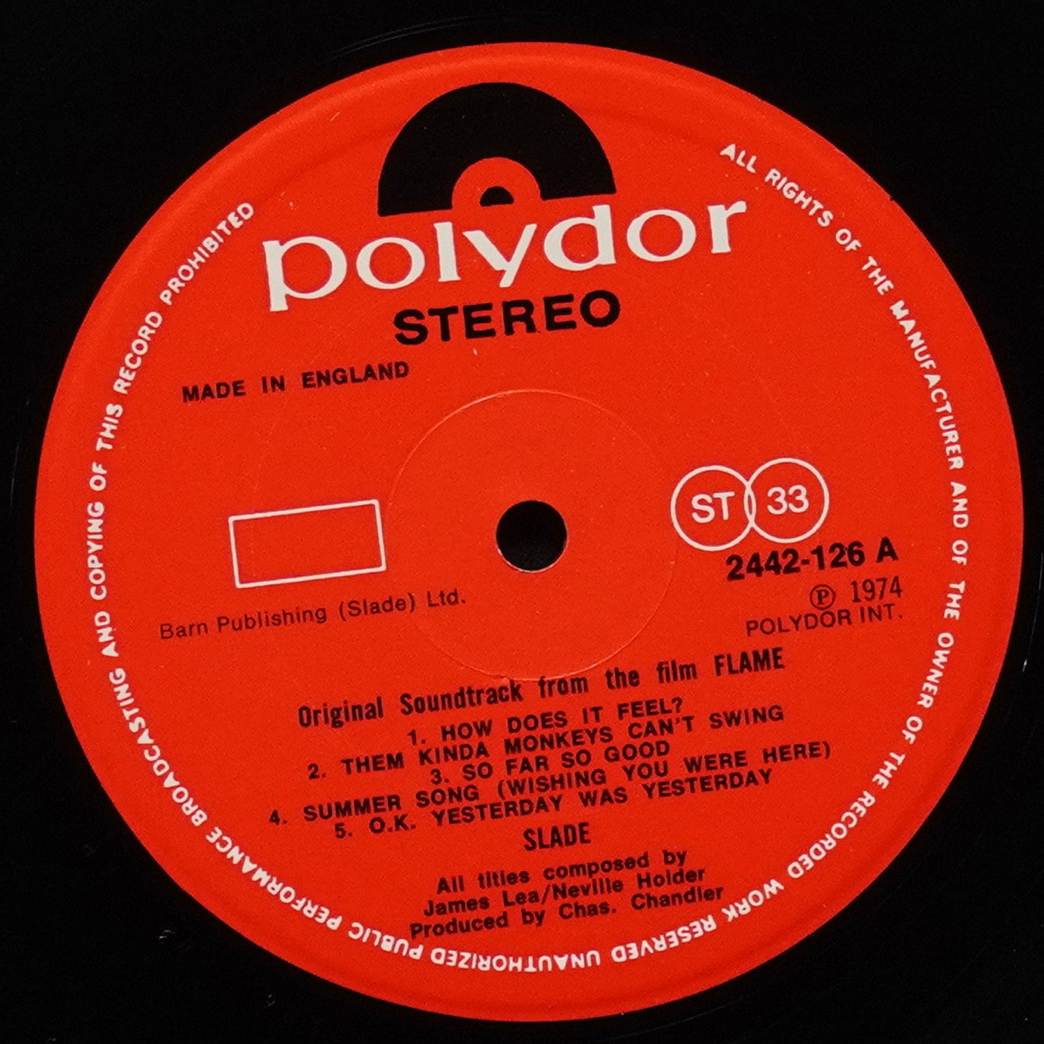 LP Slade — In Flame фото 3